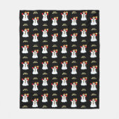 Snowman Christmas Fleecedecke (Vorderseite)