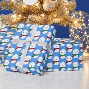 Snowman Christmas Geschenkpapier