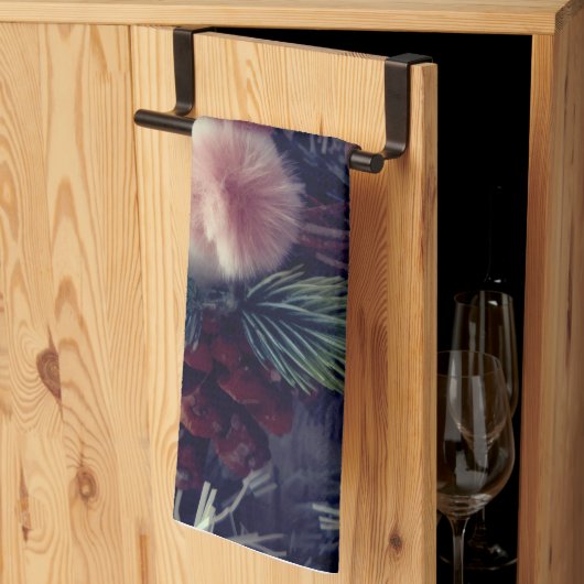 Snowman Christmas  Geschirrtuch (Drittel gefaltet)