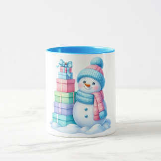 Snowman Christmas gift Mug Tasse