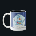 Snowman Christmas ist "Schnee" Nah Zweifarbige Tasse<br><div class="desc">Möge dein Geist große Freude empfinden,  während Weihnachten nahe zeichne. Snowman fühlt sich,  dass Weihnachten "Schnee" nah in diesem lustigen Wortspiel ist Urlaubsplanung! Originelles Design von Christie Black von Kreationen aus dem Herzen.</div>