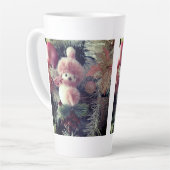 Snowman Christmas Latte Mug Milchtasse (Linke Ecke)