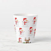Snowman Christmas Milchtasse (Vorderseite)