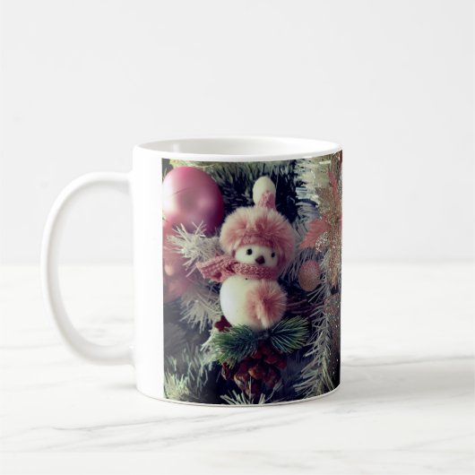 Snowman Christmas Mug – Cozy Winter Cup Kaffeetasse (Links)