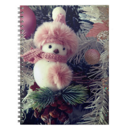 Snowman Christmas Notebook Notizblock