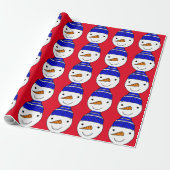 SNOWMAN CHRISTMAS Packpapier (Ungerollt)