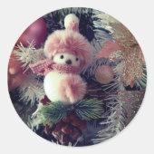 Snowman Christmas Sticker (Vorderseite)