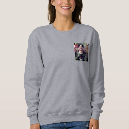 Snowman Christmas Sweatshirt (Vorderseite)