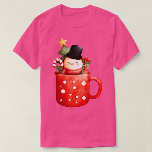 Snowman Christmas T-Shirt (Design vorne)