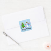 Snowman & Christmas Tree #2 Stickers (Umschlag)