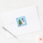 Snowman & Christmas Tree #3-3 Stickers (Umschlag)