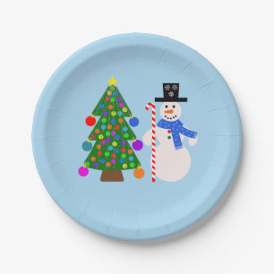 Snowman & Christmas Tree #4 Paper Tellers Pappteller