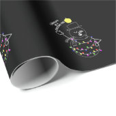 Snowman Christmas Tree Geschenkpapier (Rolleneckpunkt)