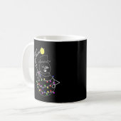 Snowman Christmas Tree Kaffeetasse (Vorderseite Links)