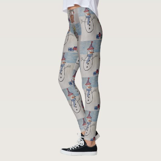 Snowman & Christmas Tree Leggings (Links)