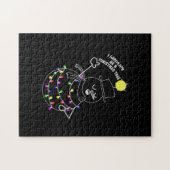 Snowman Christmas Tree Puzzle (Horizontal)