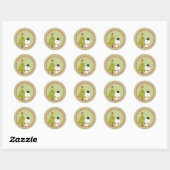 Snowman Christmas Tree Umschlag Aufkleber Stickers (Blatt)