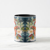 Snowman Christmas Wrap rund um Design Tasse (Zentrum)