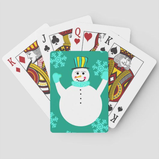 Snowman Classic Playing Cards Spielkarten (Rückseite)