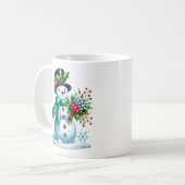 Snowman Coffee Tasse (Vorderseite Links)