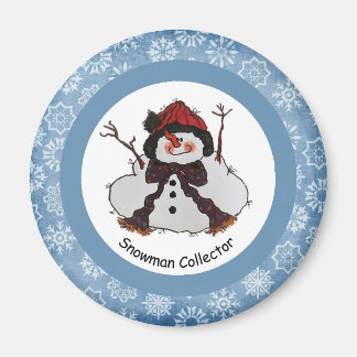 Snowman Collector Magnet