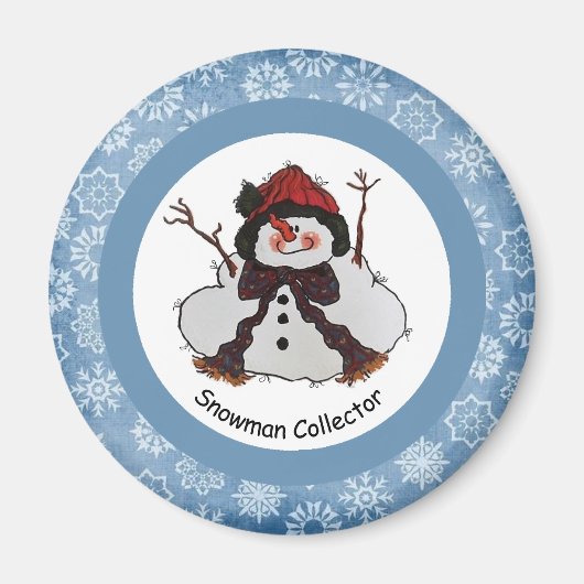 Snowman Collector Magnet (Vorne)