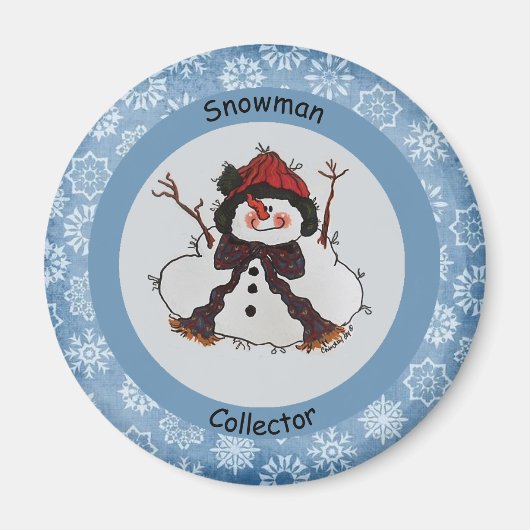 Snowman Collector Magnet (Vorne)
