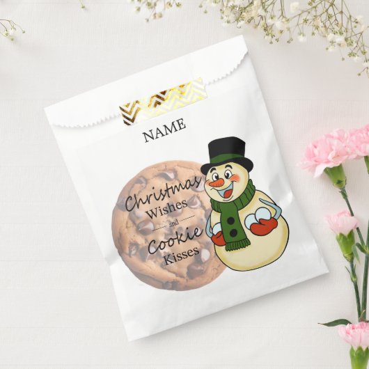 Snowman Cookie Sleeve Geschenktütchen (Versiegelt)