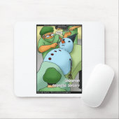 Snowman Cosmetic Operation Funny gibt T-Shirts Kar Mousepad (Mit Mouse)