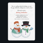 Snowman Couple-Einladung Einladung<br><div class="desc">Eine süße Einladung mit ein paar Schneefreunden, die in ihrer Finesse gekleidet sind. Designed by Freepik). ()Die Karte ist leicht anzupassen mit Ihrem Wortlaut, Schriftart und Schriftfarbe.() Nicht genau, was Sie suchen? Alle unsere Produkte können auf Ihre Bedürfnisse zugeschnitten werden, ohne Aufpreis.() Kontaktieren Sie uns einfach unter askcottonlamb@gmail.com.() ) Koordinierung...</div>