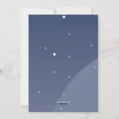 Snowman Cowboy Weihnachtskarte Feiertagskarte (Rückseite)