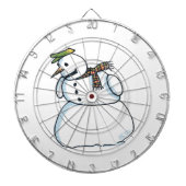 Snowman-Dartboard Dartscheibe (vorne)