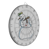 Snowman-Dartboard Dartscheibe (Vorderseite Links)