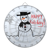 Snowman Dartscheibe (vorne)