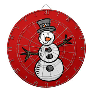Snowman Dartscheibe