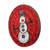 Snowman Dartscheibe (Vorderseite rechts)