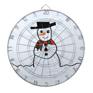 Snowman Dartscheibe