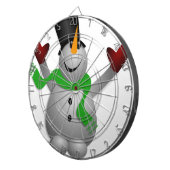 Snowman Dartscheibe (Vorderseite rechts)