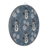 Snowman Dartscheibe (Vorderseite Links)