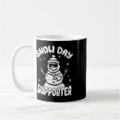Snowman Day Supporter Lehrerin Student Snowman Win Kaffeetasse (Links)