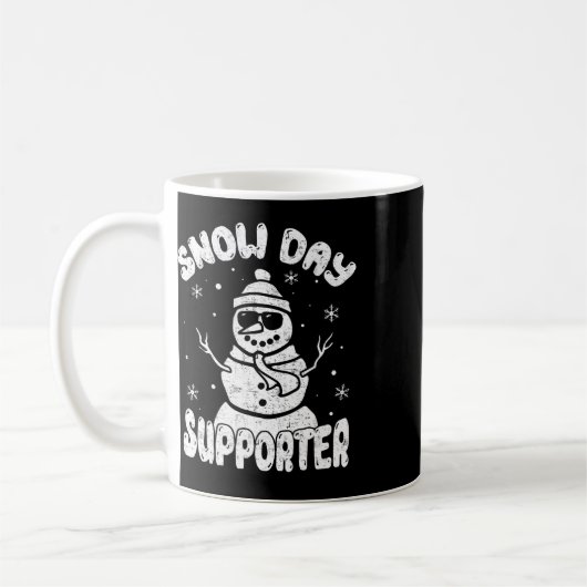 Snowman Day Supporter Lehrerin Student Snowman Win Kaffeetasse (Links)