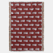 Snowman Decke (Vorderseite Vertikal)