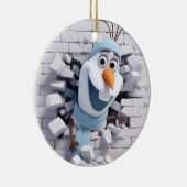 Snowman Decor Keramik Ornament (Rechts)