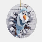 Snowman Decor Keramik Ornament (Links)