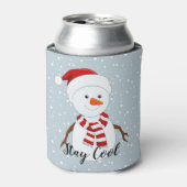 Snowman Design Can Cooler Dosenkühler (Kanne Vorderseite)
