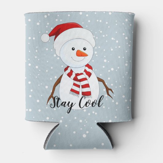 Snowman Design Can Cooler Dosenkühler (Vorderseite)
