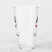 Snowman Design Drink Glass Glas (Rechts)
