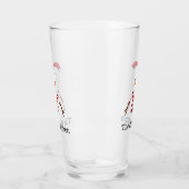 Snowman Design Drink Glass Glas (Links)