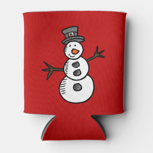 Snowman Dosenkühler (Vorderseite)