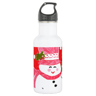 Snowman Edelstahlflasche
